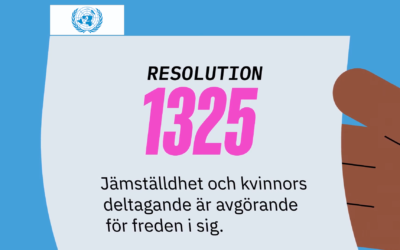Vill du engagera dig för kvinnor, fred och säkerhet?