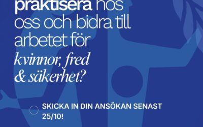 Operation 1325 söker praktikanter till våren 2027