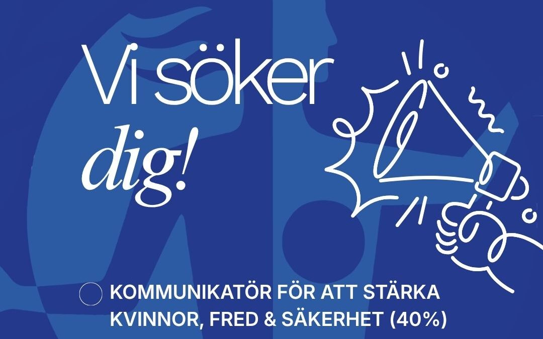 Operation 1325 söker kommunikatör